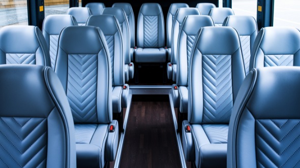 naperville 15 passenger minibus interior