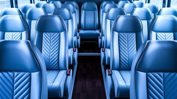 naperville 20 passenger minibus interior