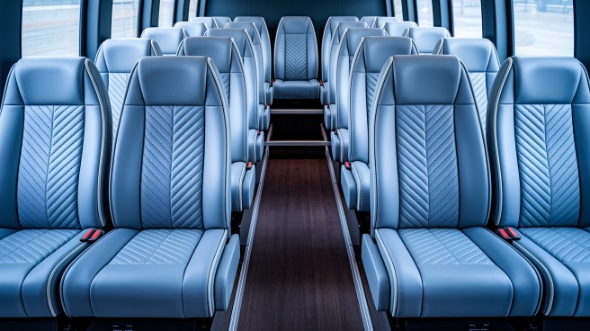 naperville 25 passenger minibus interior