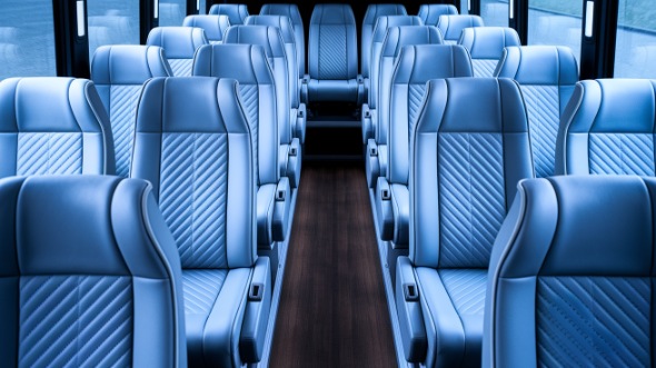naperville 30 passenger minibus inside
