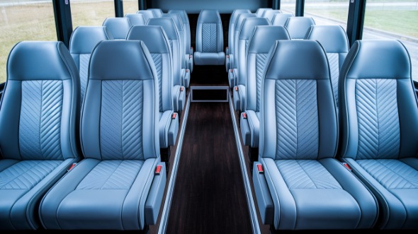 naperville 30 passenger minibus interior