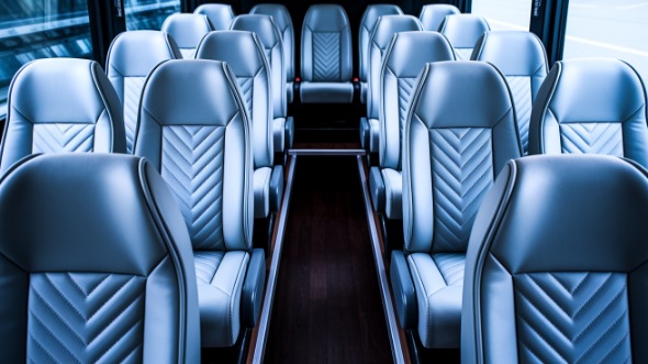 naperville 35 passenger minibus inside