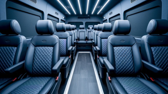 naperville sprinter van with driver interior