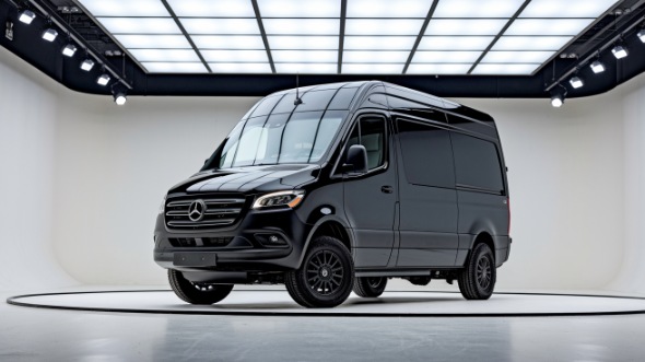 sprinter van with driver